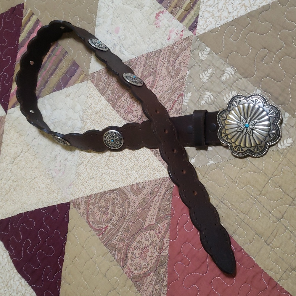 Nocona Western Belt 30" - Picture 3 of 9